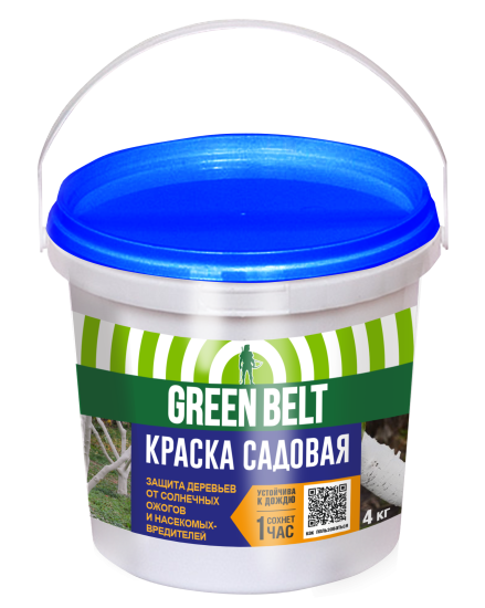 Краска для деревьев Green Belt 4 кг