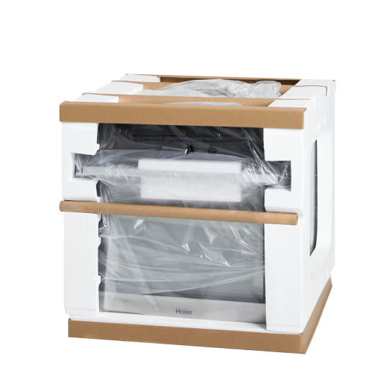 Электрический духовой шкаф Haier HOX-FP3ABX 59.5x59.5x56.7 см конвекция цвет черный/нержавеющая сталь