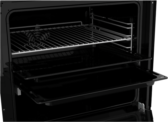 Электрический духовой шкаф Haier HOX-FP3ABX 59.5x59.5x56.7 см конвекция цвет черный/нержавеющая сталь