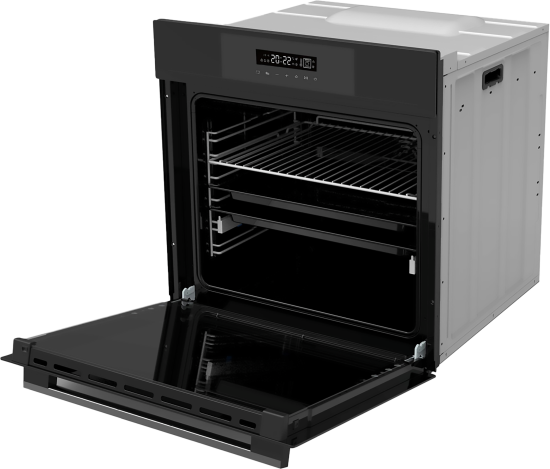 Электрический духовой шкаф Haier HOX-FP3AGB 59.5x59.5x56.7 см конвекция цвет черный