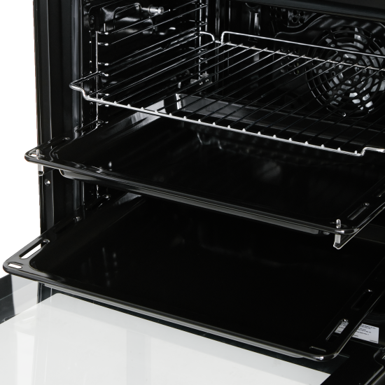 Электрический духовой шкаф Haier HOX-FP3AGB 59.5x59.5x56.7 см конвекция цвет черный