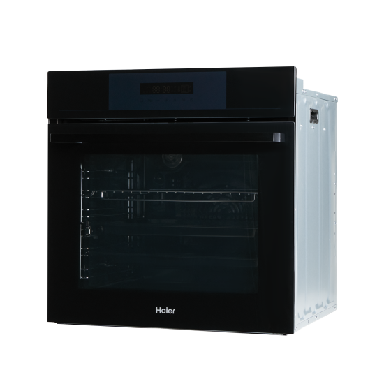 Электрический духовой шкаф Haier HOX-FP3AGB 59.5x59.5x56.7 см конвекция цвет черный