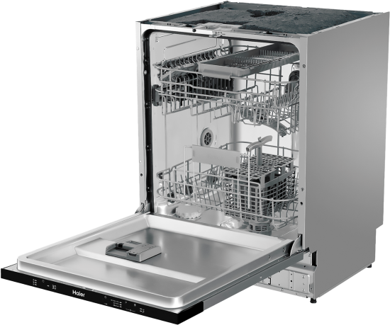 Встраиваемая посудомоечная машина Haier HDWE14-292RU 59.8 см 3 программы цвет серый