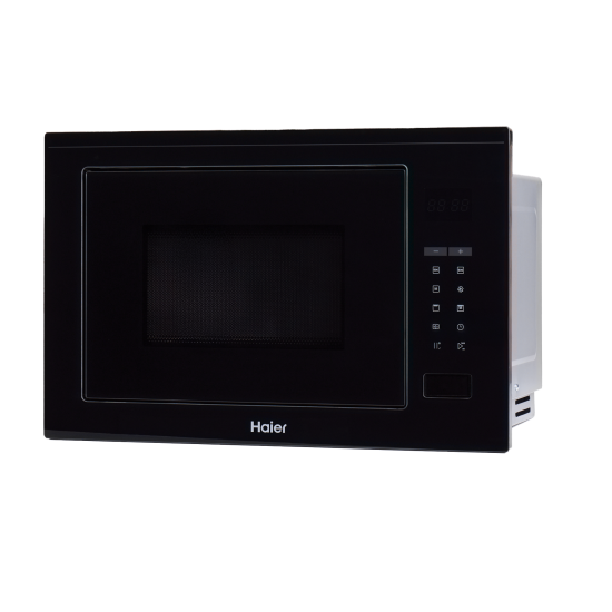 Микроволновая печь Haier HMX-BTG259B встраиваемая 25 л 59.5x40x38.4 см сенсорное управление цвет черный