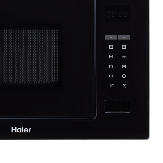 Микроволновая печь Haier HMX-BTG259B встраиваемая 25 л 59.5x40x38.4 см сенсорное управление цвет черный