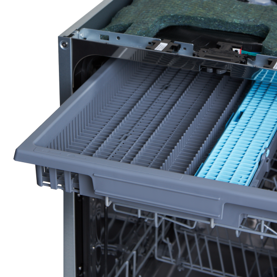 Встраиваемая посудомоечная машина Haier HDWE11-194RU 44.8 см 8 программ цвет серый