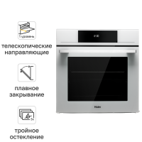 Электрический духовой шкаф Haier HOX-FP3AWB 59.5x59.5x56.7 см конвекция цвет белый