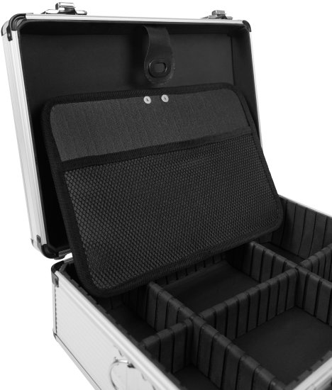 Ящик для инструментов Vertextools 0809-33-23-12 330x230x120 мм, алюминий