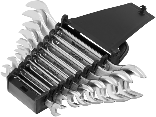 Набор ключей рожковых Matrix 15276 6-22 мм, 8 шт.