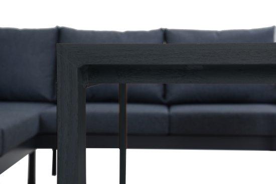 Набор садовой мебели BEGINIA Tekos алюминий серый стол 1шт, диван 1 шт.