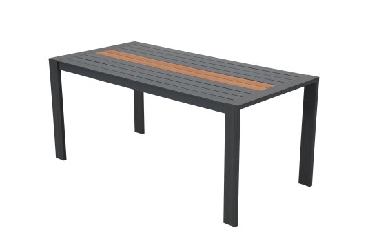 Набор садовой мебели для обеда с подушками BEGINIA Tekos Алюминий Стол, диван Серый / серебристый