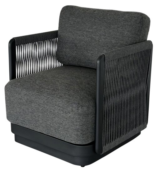 Набор садовой мебели для отдыха с подушками BEGINIA Tobol Алюминий Стол, диван, кресло 2 шт Серый / серебристый