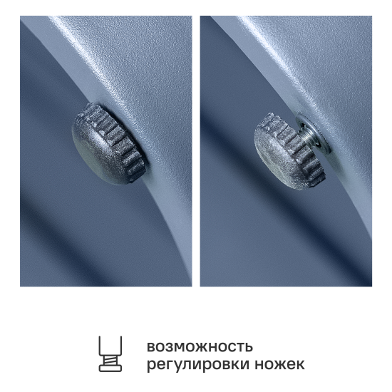 Набор садовой мебели для отдыха с подушками BEGINIA Tobol Алюминий Стол, диван, кресло 2 шт Серый / серебристый