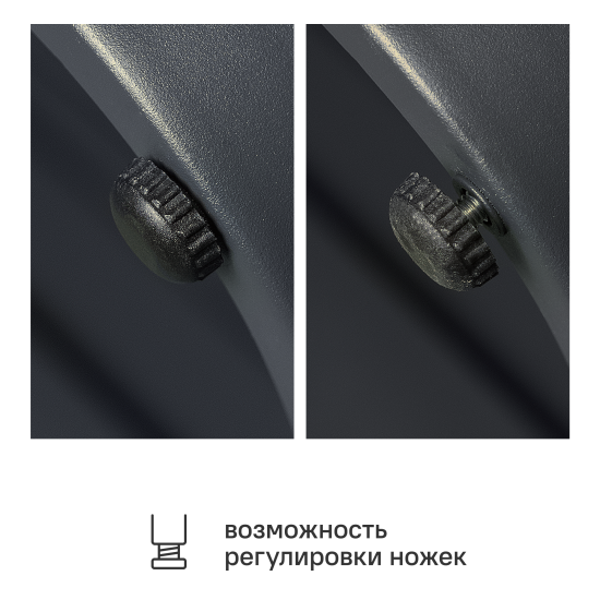 Набор садовой мебели для отдыха с подушками BEGINIA Tobol Алюминий Стол, диван, кресло 2 шт Серый / серебристый