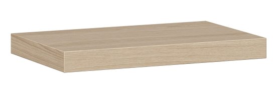 Полка настенная Шведский стандарт Фора 1.4 25x40 см со скрытым креплением ДСП цвет дуб беленый