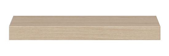 Полка настенная Шведский стандарт Фора 1.4 25x40 см со скрытым креплением ДСП цвет дуб беленый