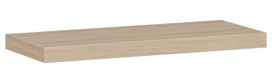 Полка настенная Шведский стандарт Фора 1.6 25x60 см со скрытым креплением ДСП цвет дуб сонома