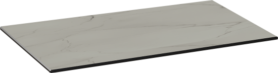 Столешница в ванную Fusion F60JP 60x47 см HPL-пластик цвет жемчужный перито