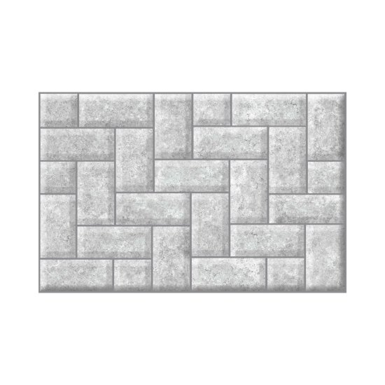 Стеновая панель ПВХ Север серый 600x920x3 мм 10 шт.