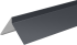 Планка ветровая для мягкой кровли 110x120x2000 мм 0.4 мм RAL 7024 серый