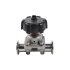 Мембранный клапан TITAN LOCK нерж.316 типа clamp-clamp, DN25 Din
