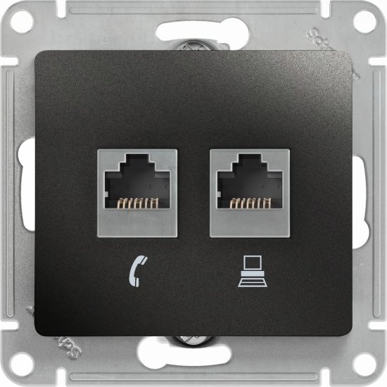 Розетка Systeme Electric Glossa