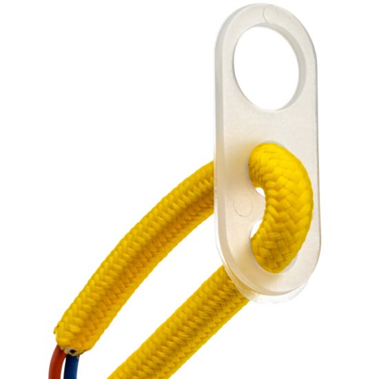 Патрон для лампы E27 Rev ПВХ 40 Вт IP20 с подвесом желтый (24643 5)