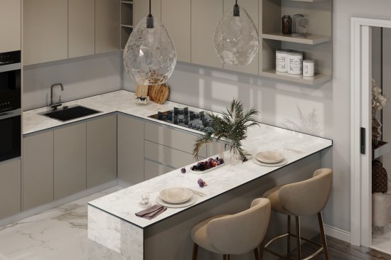 Плинтус для столешницы Alternative Гессо №1 240x60x60 см