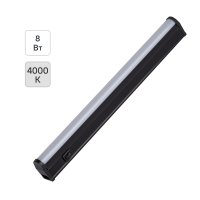 Светильник линейный светодиодный Эра LLED-01-08W-4000-B 574 мм 8 Вт нейтральный белый свет