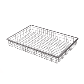 Корзина проволочная Лион 74.2x51.1x8.5 см цвет серый