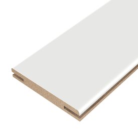 Добор дверной коробки Сиена телескопический 2150x200x10 мм ПЭТ цвет белый