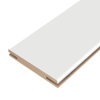 Добор дверной коробки Сиена телескопический 2150x150x10 мм ПЭТ цвет белый