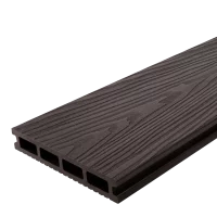 Террасная доска ДПК T-Decks цвет Венге 3000x150x25 мм двусторонний вельвет 0.6 м²
