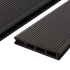 Террасная доска ДПК T-Decks цвет Венге 3000x150x25 мм двусторонний вельвет 0.6 м²
