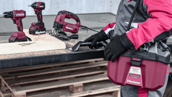 Пылесос портативный аккумуляторный Neolaser NVC-20-ACCUM, 20 В Li-Ion без АКБ и ЗУ, 9 л