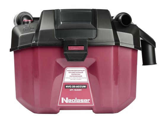 Пылесос портативный аккумуляторный Neolaser NVC-20-ACCUM, 20 В Li-Ion без АКБ и ЗУ, 9 л
