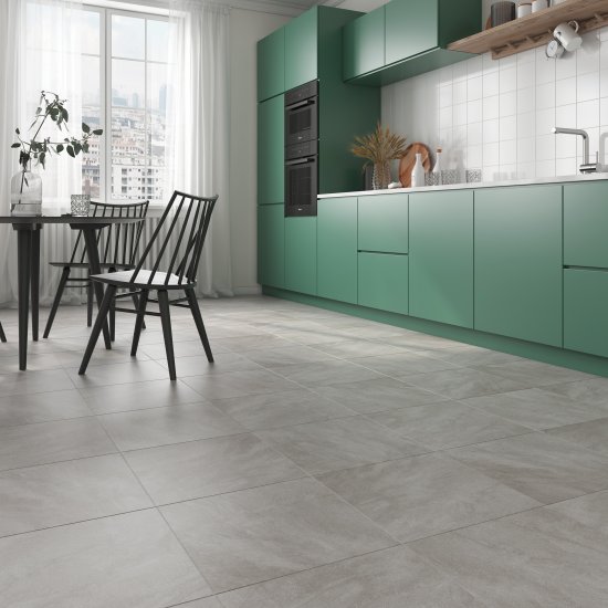 Глазурованный керамогранит KREAFORTA Canyon 42x42 см 1.587 м² матовый цвет серый