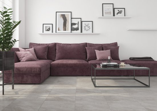 Глазурованный керамогранит KREAFORTA Canyon 42x42 см 1.587 м² матовый цвет серый