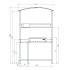 Мангал Grillux Стандарт Pro 3 мм 220x140x74 см