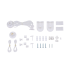 Штора рулонная Kreaforta Angara 180x175 см розовая