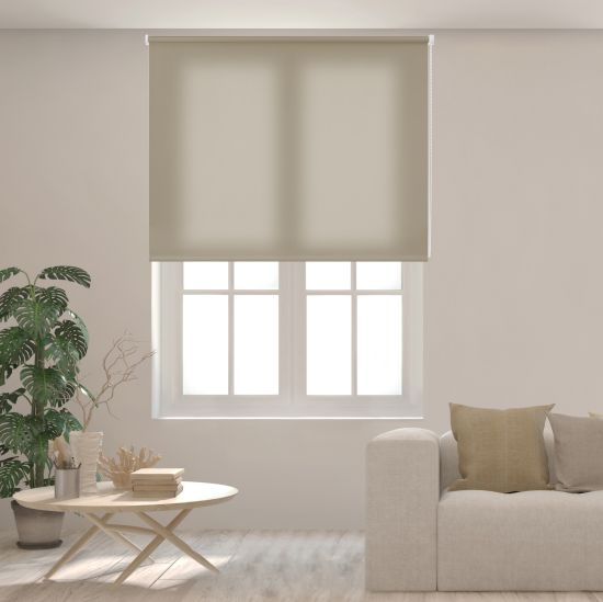 Штора рулонная KREAFORTA Angara 160x175 см цвет бежевый