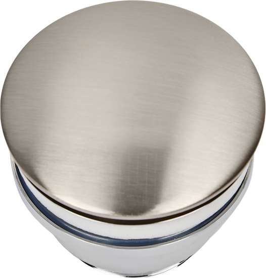 Выпуск для раковины MONLID 40 мм клик-клак с переливом никель