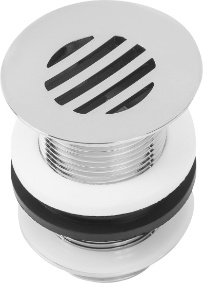 Выпуск для раковины MONLID 40 мм решетка без перелива хром