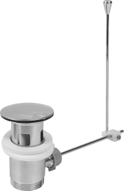 Выпуск для раковины MONLID 40 мм рычаг с переливом хром