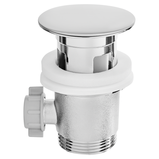 Выпуск для раковины MONLID 40 мм рычаг с переливом хром