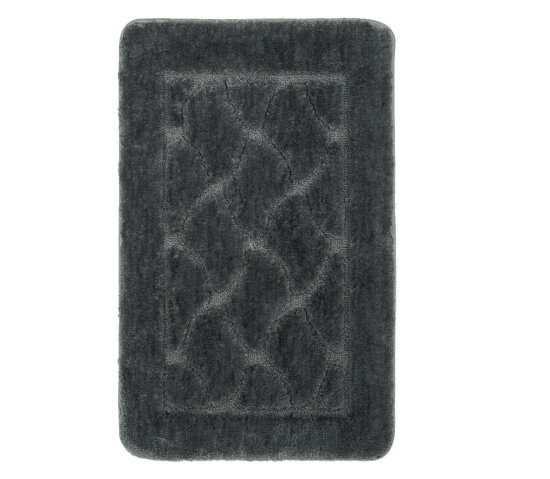 Коврик для ванной Fixsen Link 50x80 см цвет графит