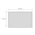 Коврик для ванной Grampus Point 40x60 см цвет серый