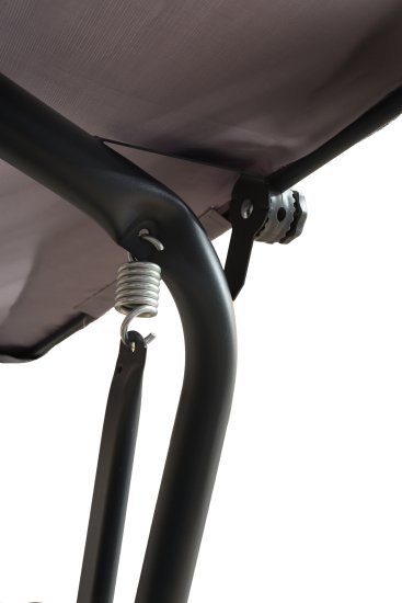 Качели садовые Nateria Ривьера 3-х местные 280 кг цвет серый