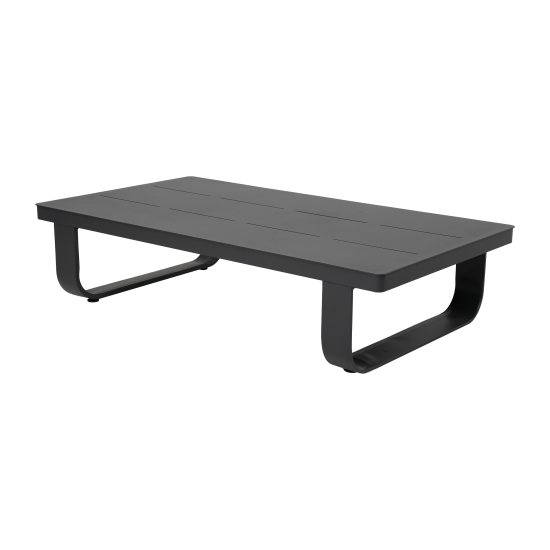 Набор садовой мебели для отдыха с подушками BEGINIA Aldan Алюминий Стол, диван, кресло 2 шт Серый / серебристый