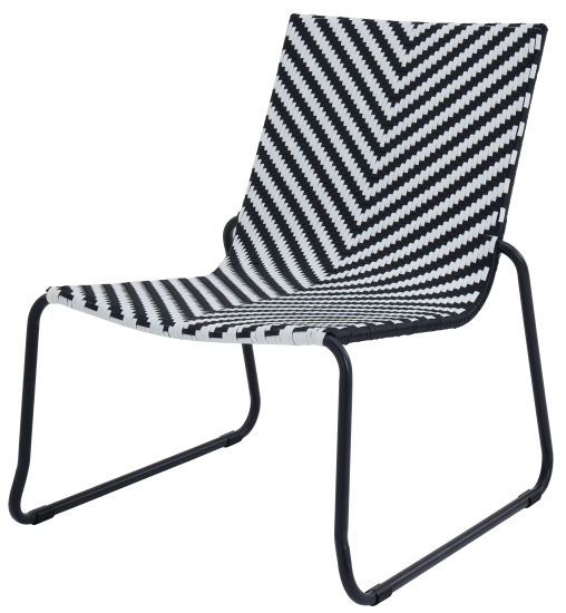 Стул садовый BEGINIA Nero 66.3x71x75 см сталь разноцветный